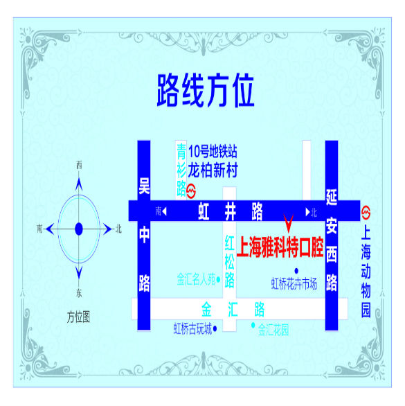 上海雅科特口腔地理位置