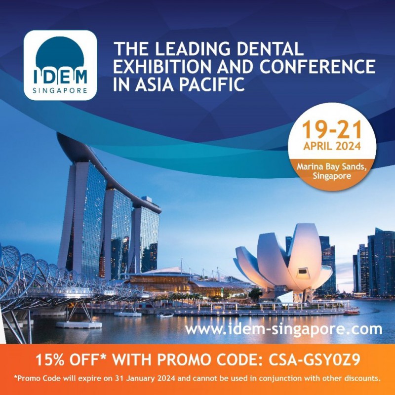 新加坡国际牙科展览及学术会议（IDEM-2024）优惠注册-1024x1024